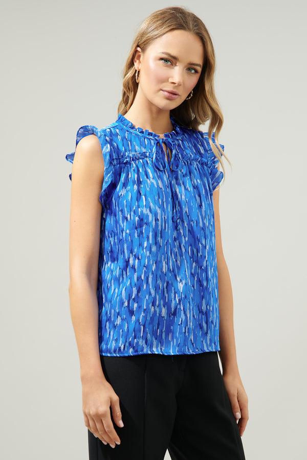 Sugarlips Bonita Falls Emile Ruffle Blouse