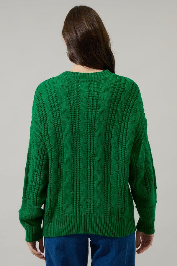 Sugarlips Brielle Dropped Sleeve Sweater