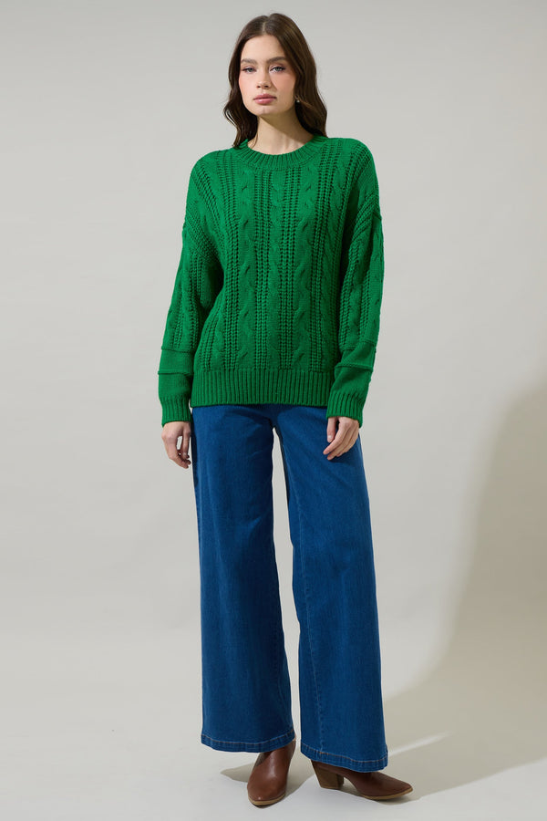 Sugarlips Brielle Dropped Sleeve Sweater