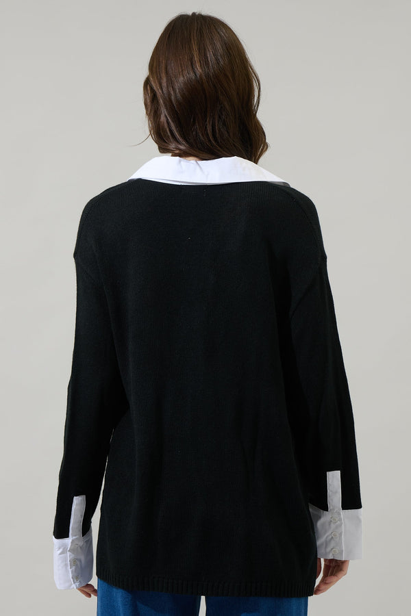 Sugarlips Bristol Collared Sweater Shirt