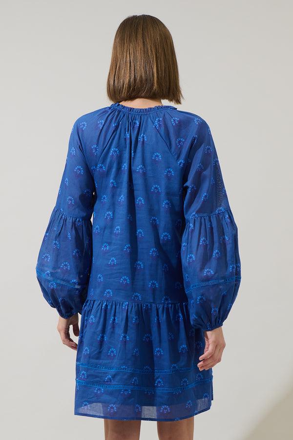 Sugarlips Briza Medallion Ivonna Shift Mini Dress