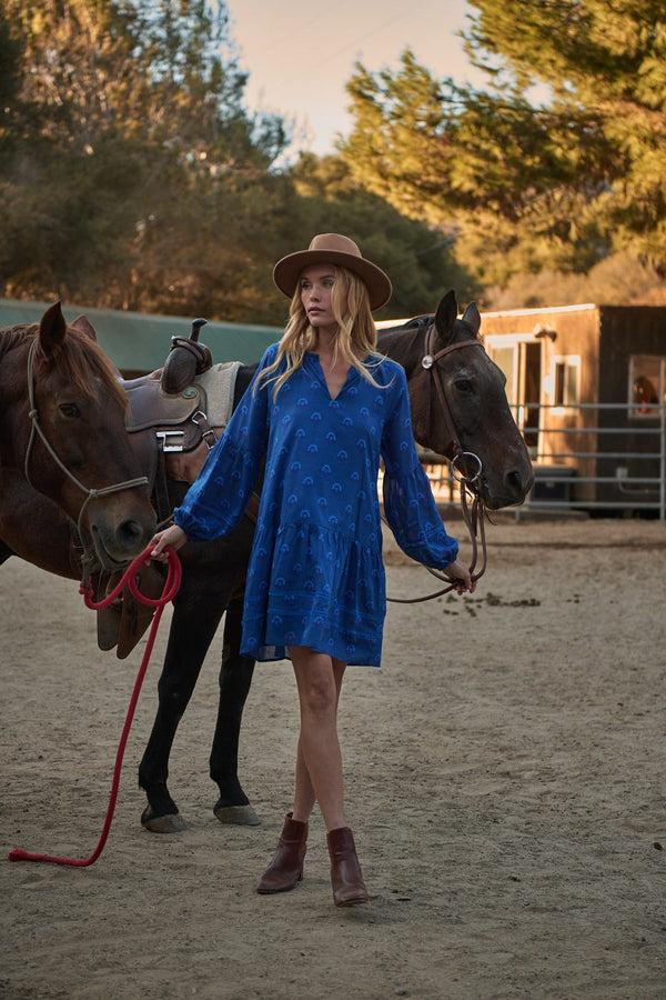 sugarlips Briza Medallion Ivonna Shift Mini Dress