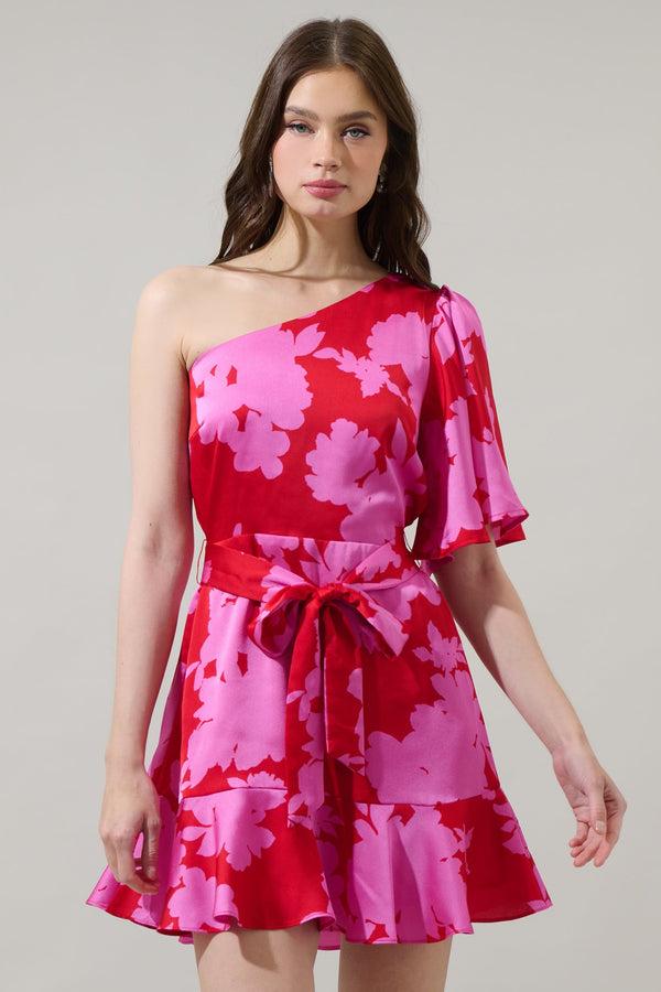 Sugarlips Burning Love Algeria Mini Satin Dress