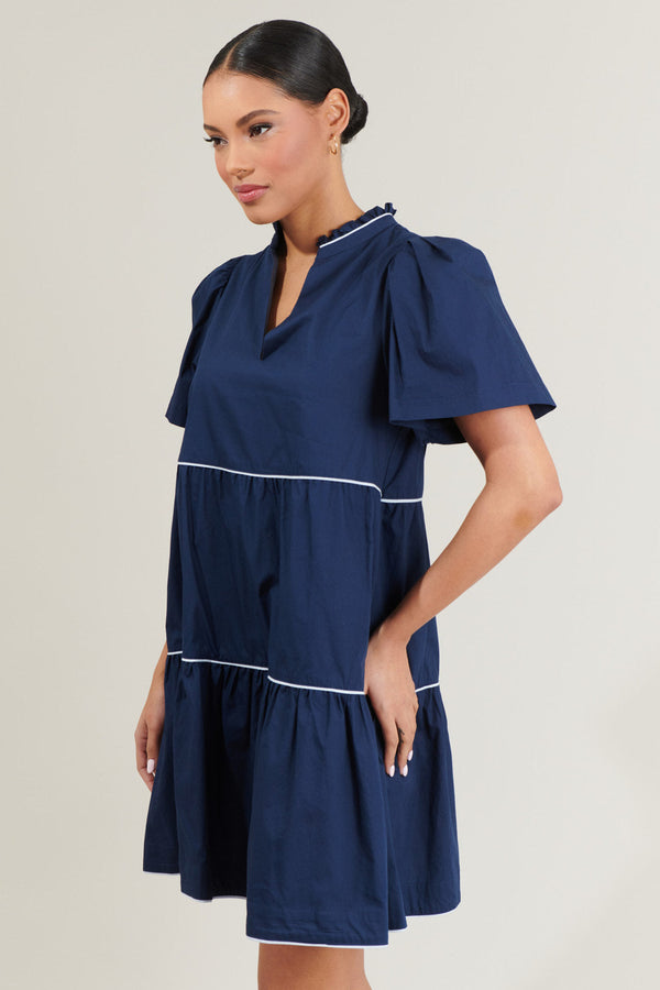 Sugarlips Candace Tiered Mini Dress