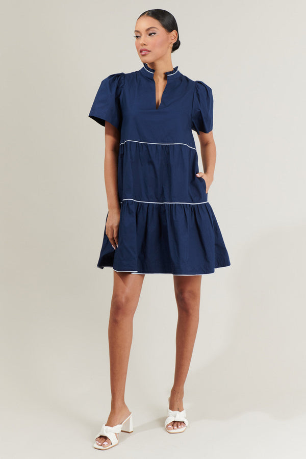 Sugarlips Candace Tiered Mini Dress