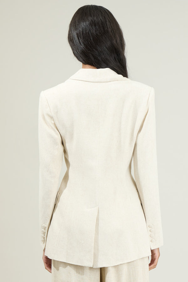 Sugarlips Candida Fitted Notch Lapel Blazer