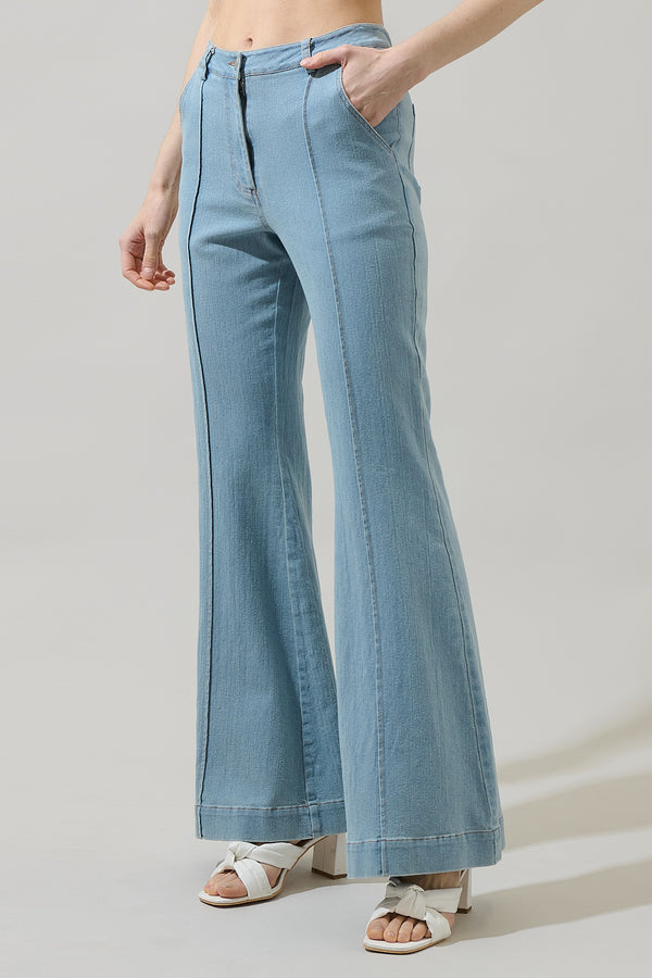 Sugarlips Carlie Flare Denim Pants