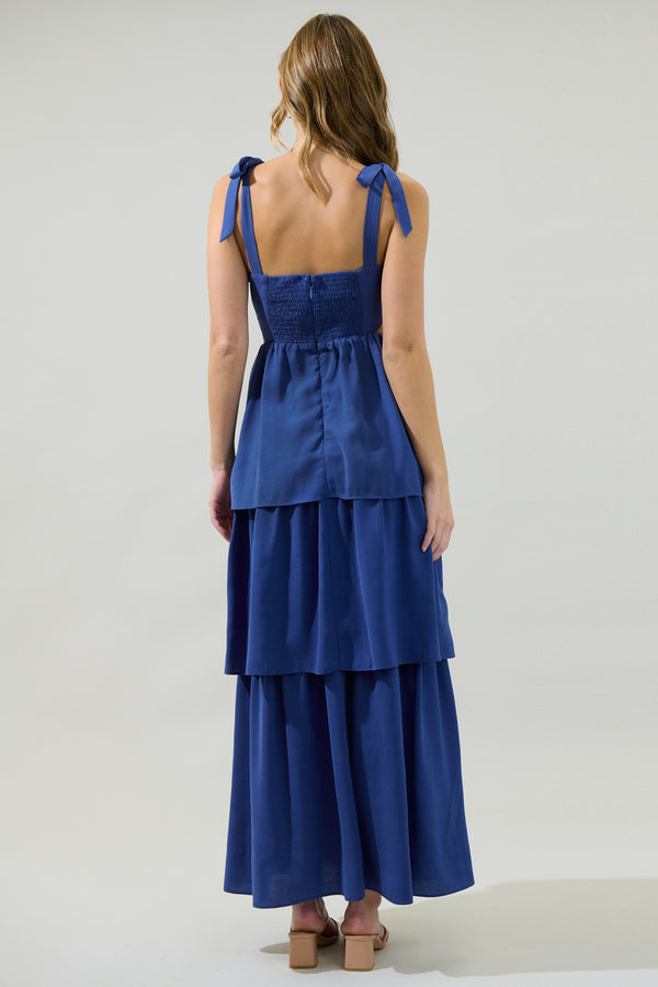 Sugarlips Carmen Alvera Tiered Maxi Dress