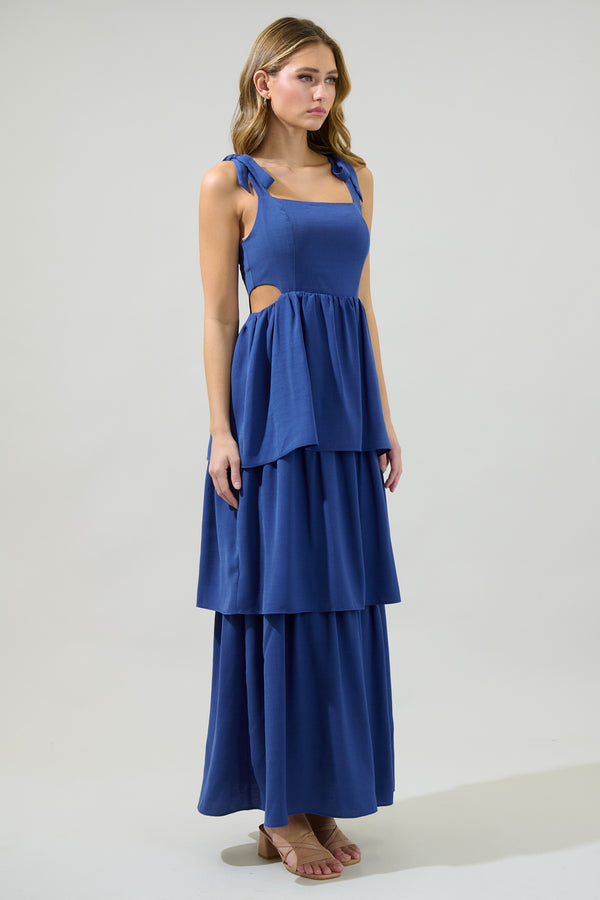 Sugarlips Carmen Alvera Tiered Maxi Dress