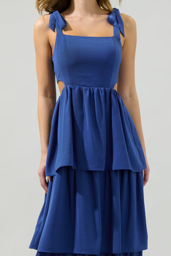 Sugarlips Carmen Alvera Tiered Maxi Dress
