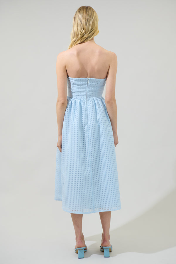 Sugarlips Cary Chest Bow Midi Dress