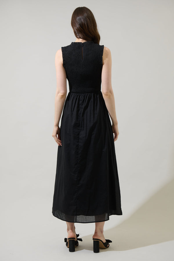 Sugarlips Cecil Smocked Midi Dress