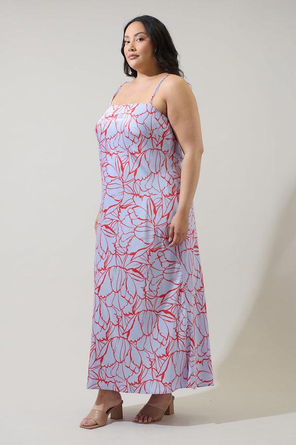 Sugarlips Cerys Floral Tirza Maxi Dress Curve