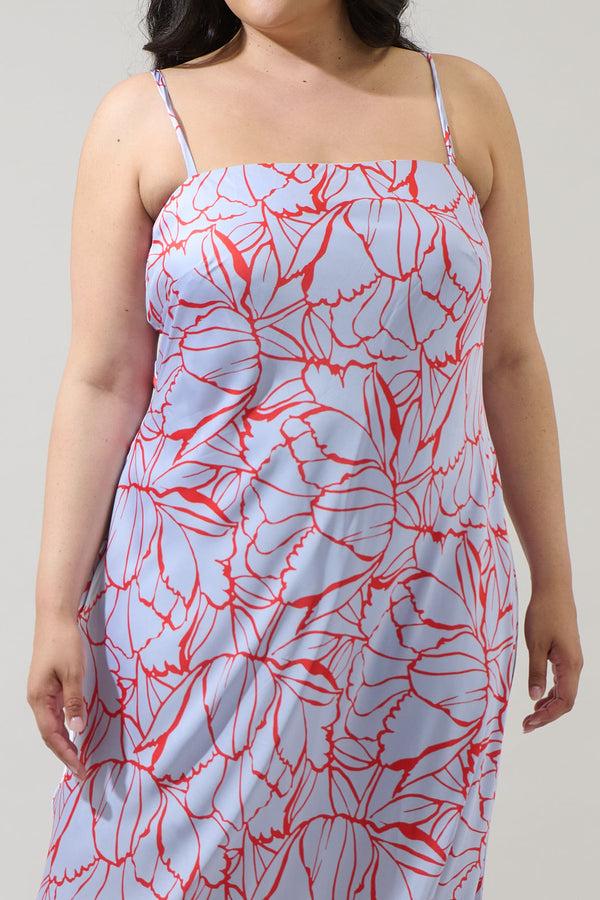 Sugarlips Cerys Floral Tirza Maxi Dress Curve