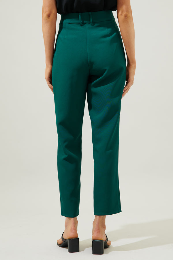 Sugarlips Chelsea Belted Peg Leg Pants