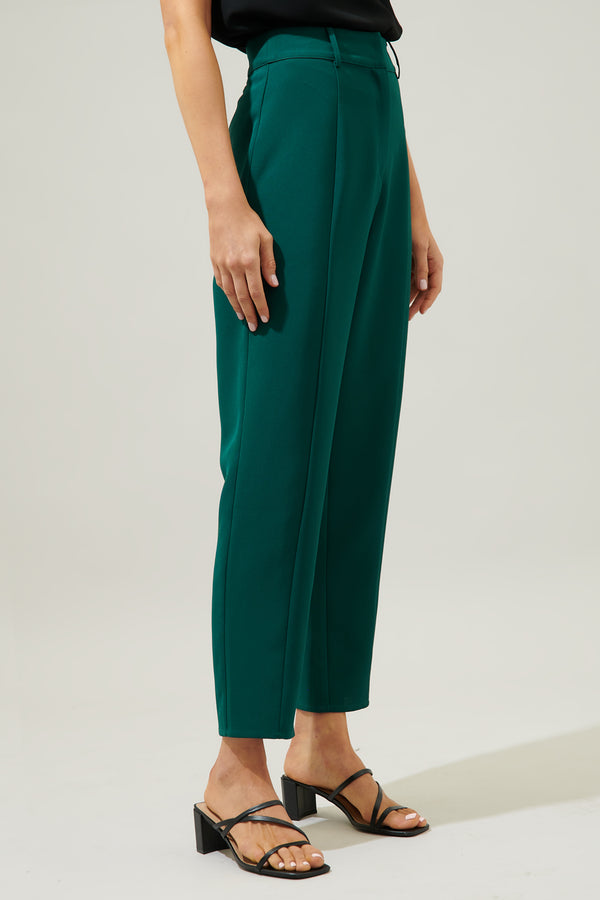 Sugarlips Chelsea Belted Peg Leg Pants
