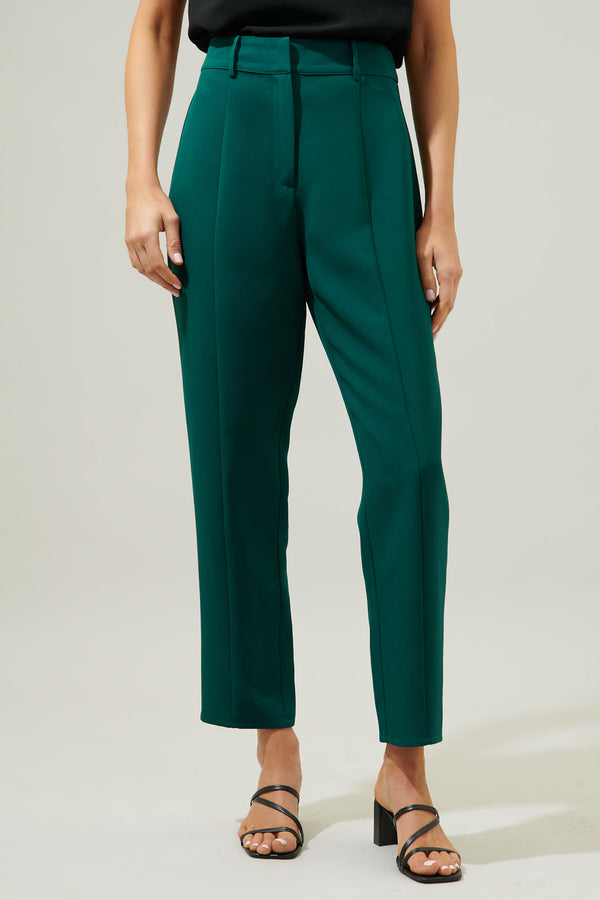 sugarlips Chelsea Belted Peg Leg Pants
