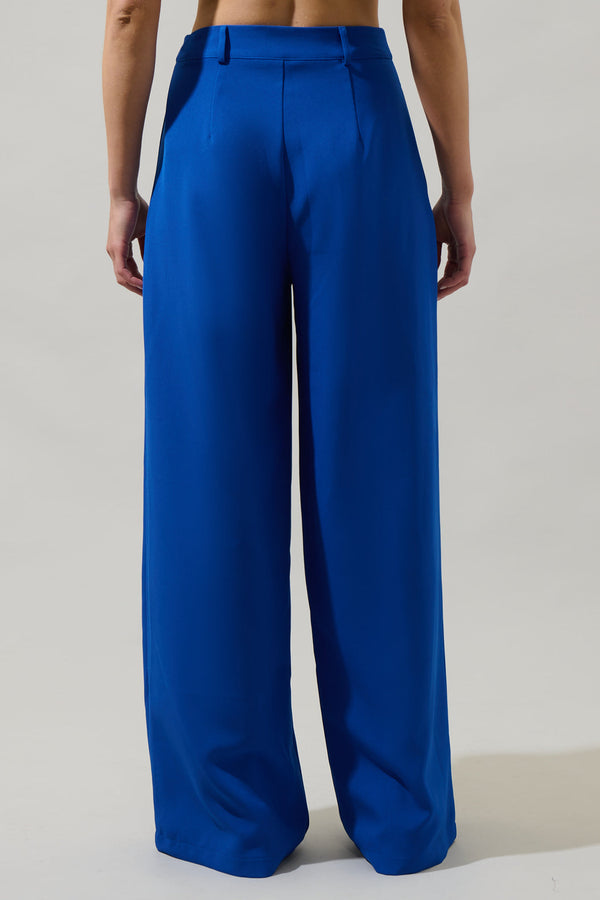Sugarlips Chelsea Belted Wide Leg Trousers