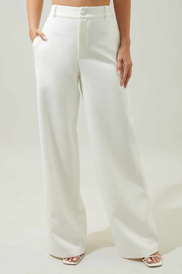 Sugarlips Chelsea Belted Wide Leg Trousers