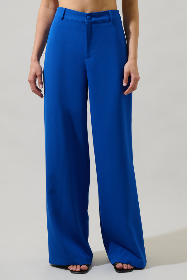 sugarlips Chelsea Belted Wide Leg Trousers