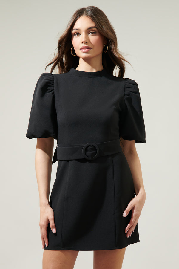 Sugarlips Chelsea Bubble Sleeve Mini Dress