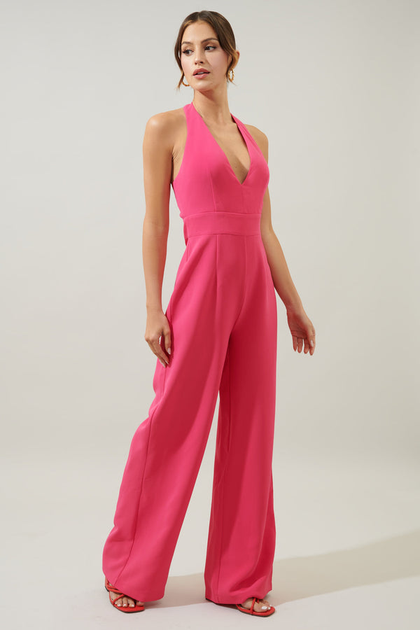 Sugarlips Chelsea Halter Jumpsuit