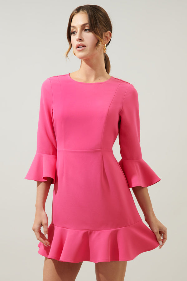 Sugarlips Chelsea Ruffle Mini Dress