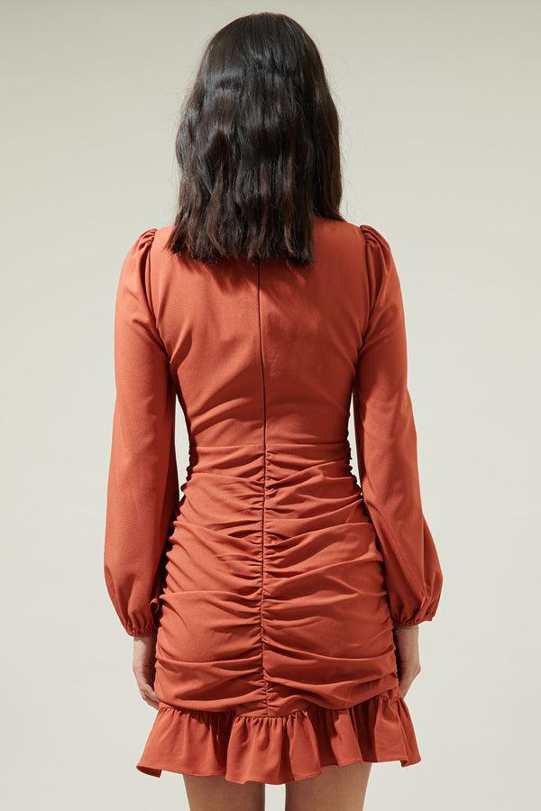 Sugarlips Chiba Ruched Mini Dress