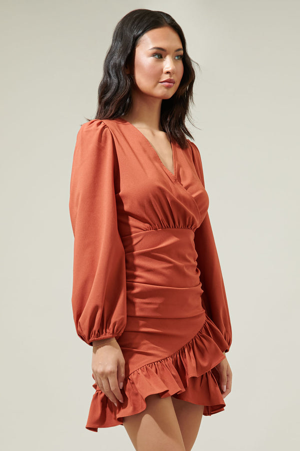 Sugarlips Chiba Ruched Mini Dress