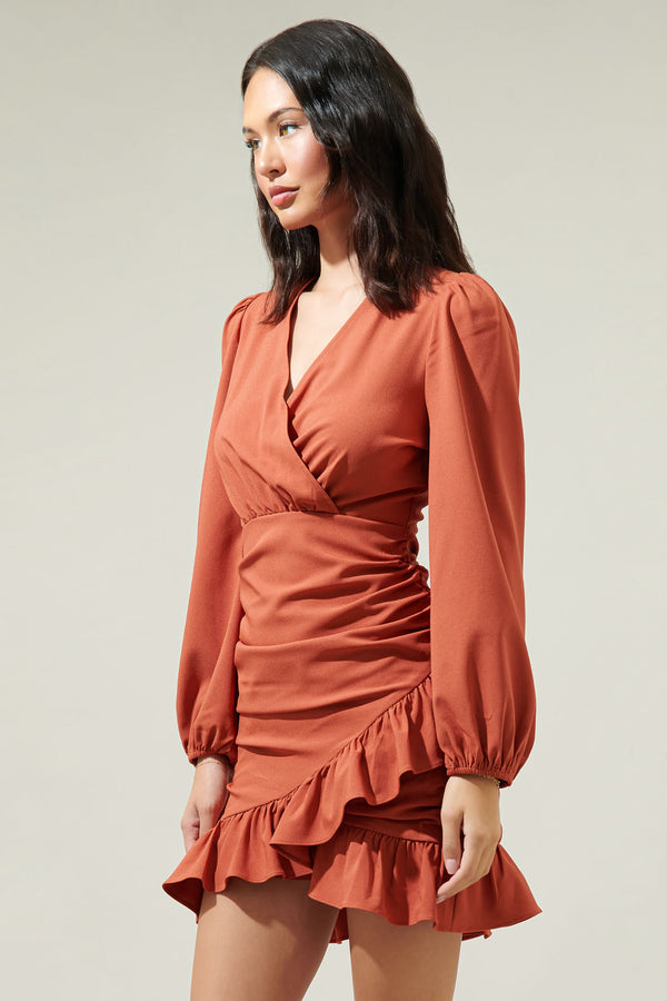 Sugarlips Chiba Ruched Mini Dress
