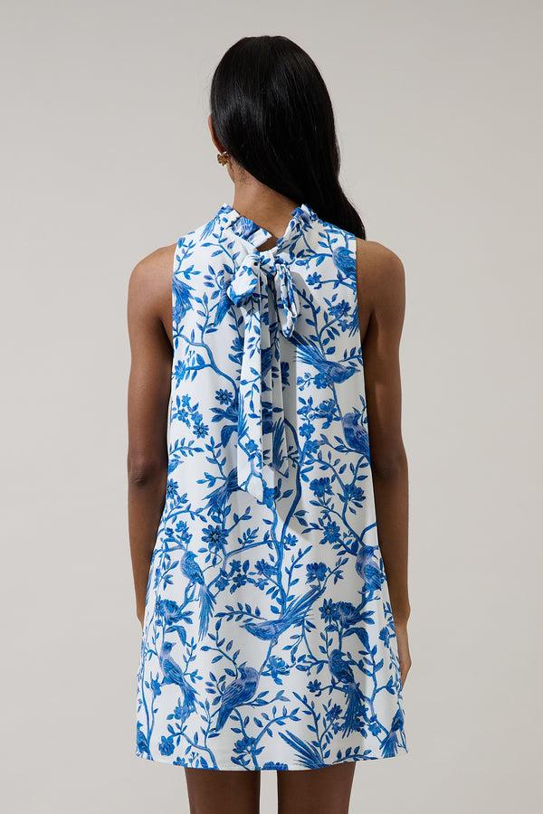 Sugarlips Ciela Floral Benson Trapeze Mini Dress