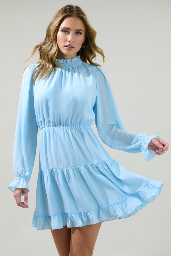 sugarlips Cielo Tiered Mini Dress