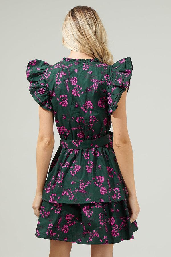 Sugarlips Close To You Marisol Tiered Mini Dress