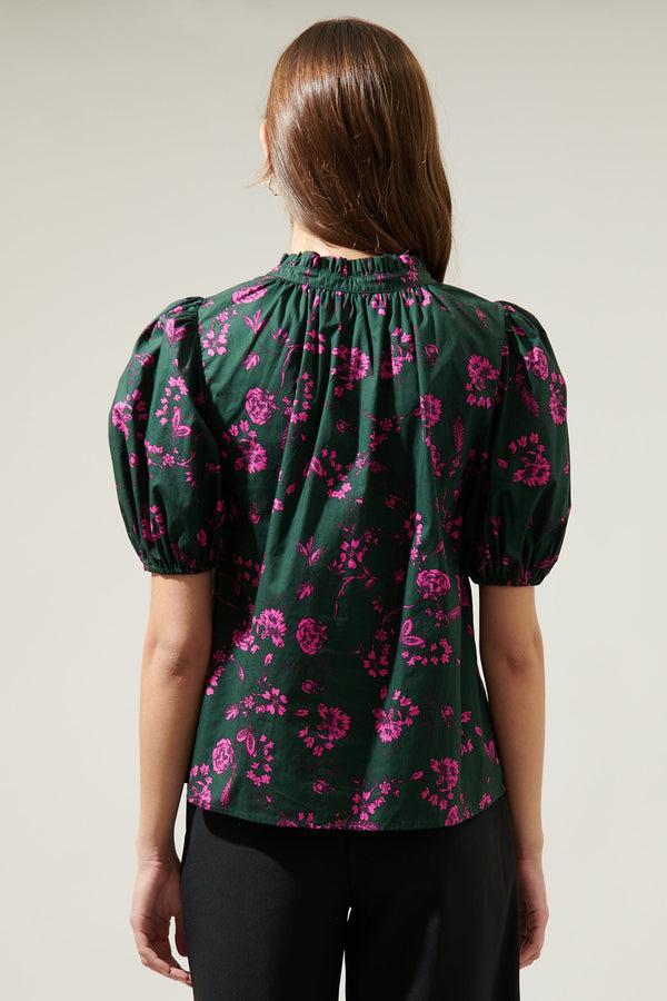 Sugarlips Close To You Split Neck Top