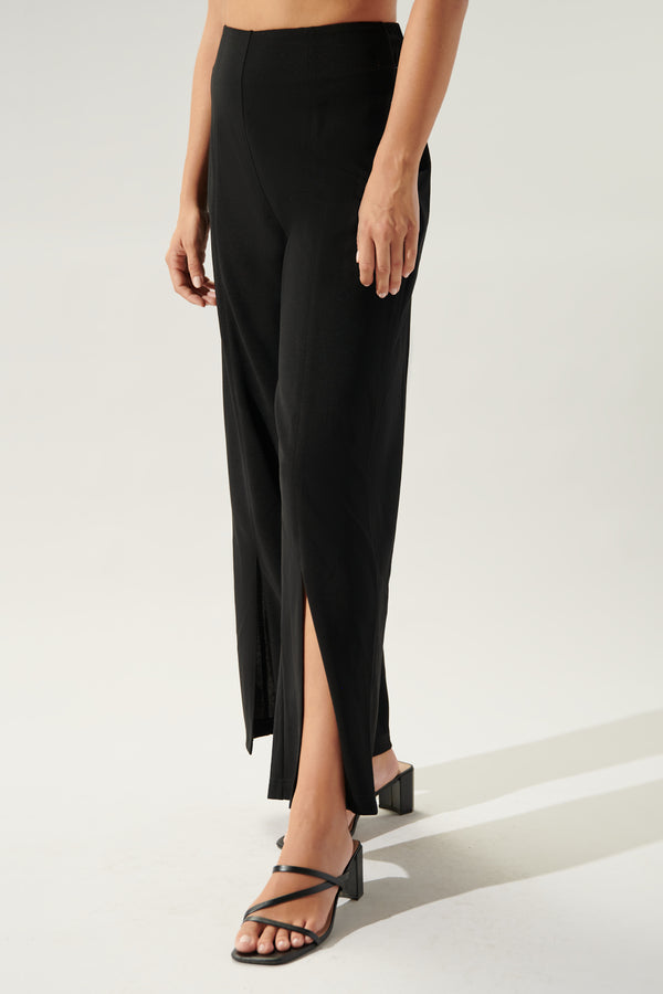 Sugarlips Cool It Split Leg Flared Pants