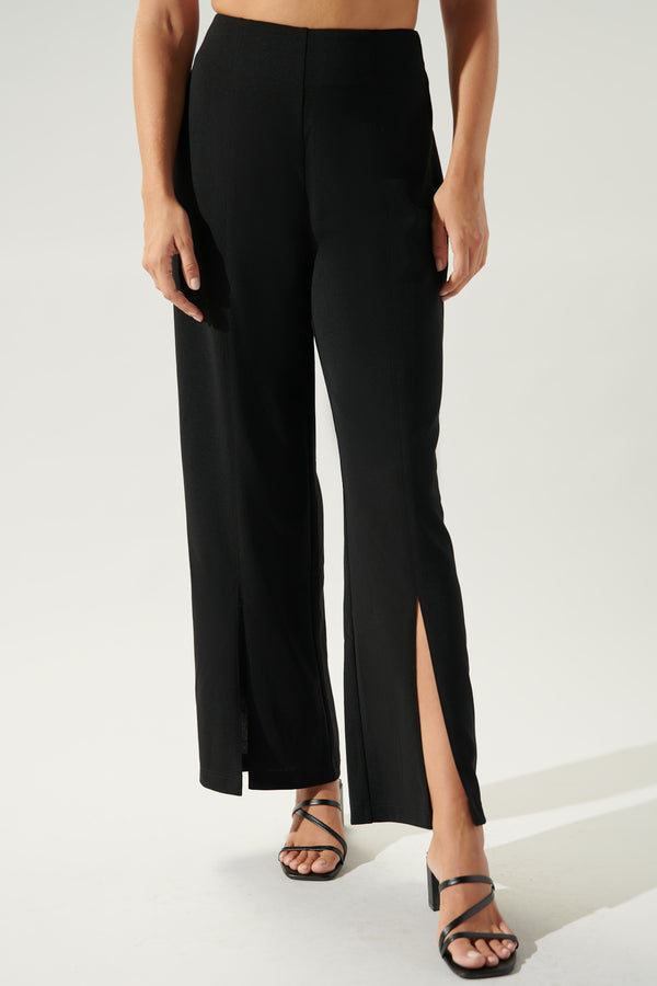sugarlips Cool It Split Leg Flared Pants