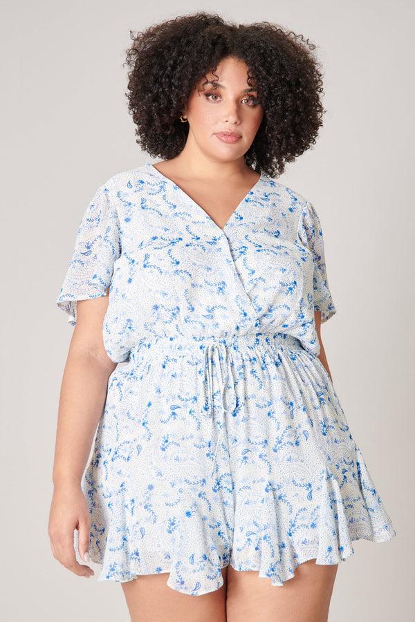 Sugarlips Corinna Paisley Babygirl Romper Curve
