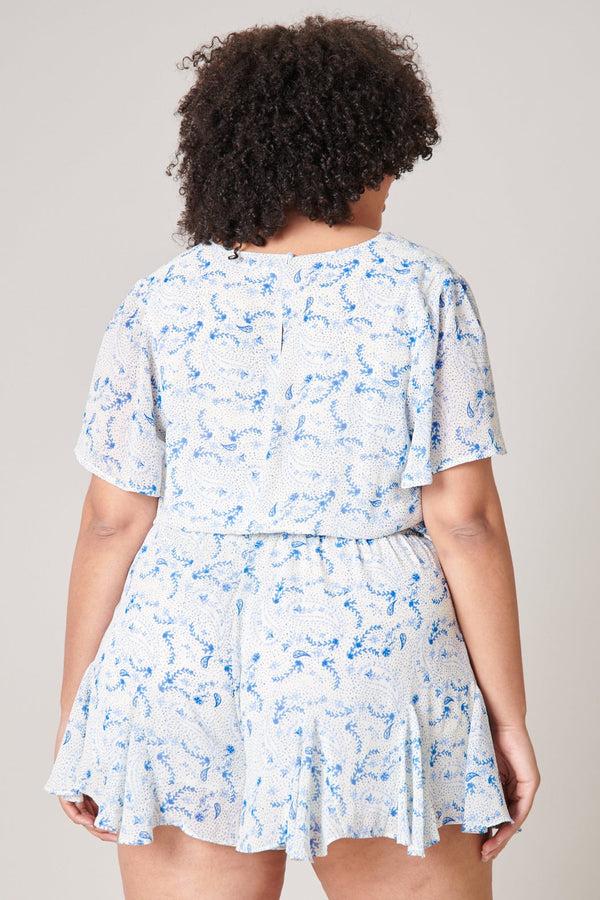 Sugarlips Corinna Paisley Babygirl Romper Curve