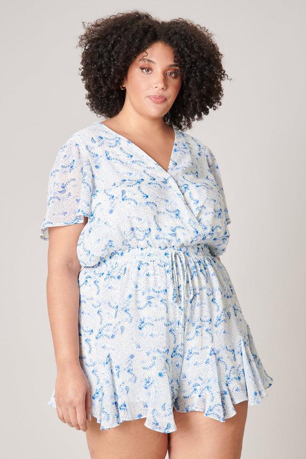 Sugarlips Corinna Paisley Babygirl Romper Curve