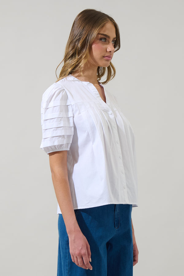 Sugarlips Court Button Down Top