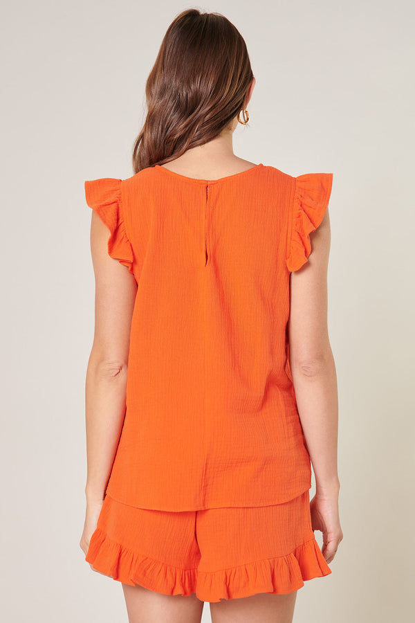 Sugarlips Daniela Trapeze Ruffle Top