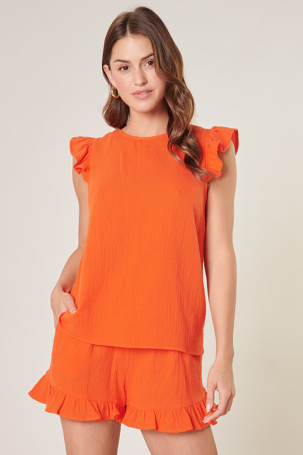 Sugarlips Daniela Trapeze Ruffle Top