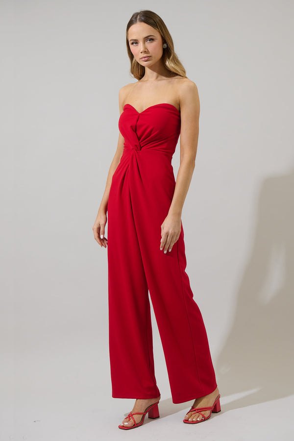 Sugarlips Dannia Strapless Jumpsuit