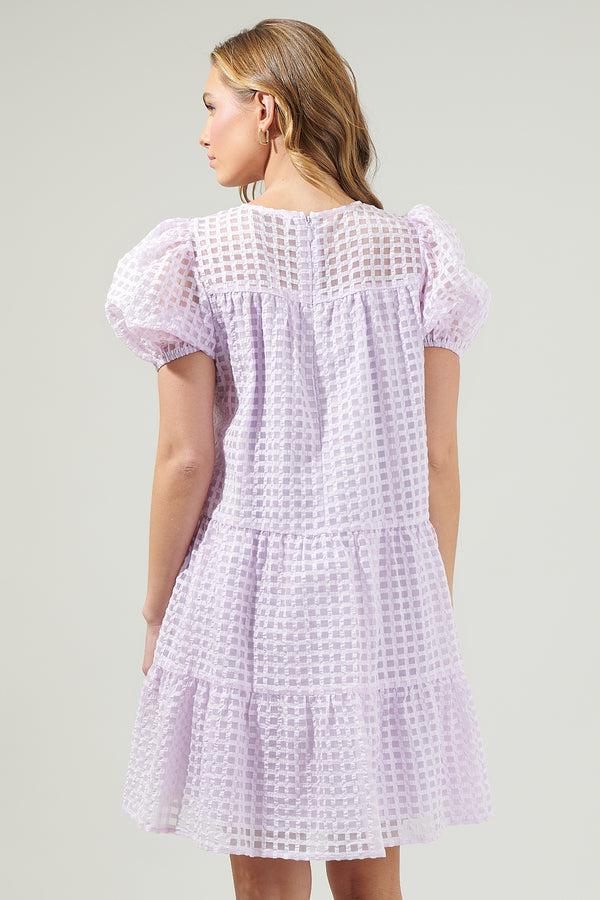 Sugarlips Darling Nest Organza Tiered Mini Dress