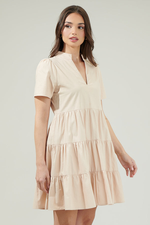 Sugarlips Daytona Bay Tiered Mini Dress