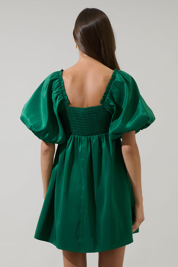 Sugarlips Decima Bubble Sleeve Mini Dress