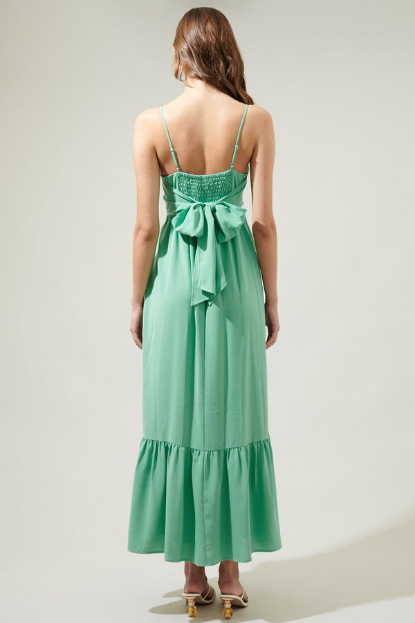 Sugarlips Delany Tie Back Maxi Dress