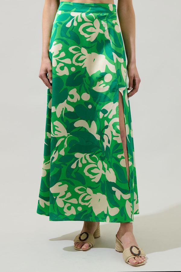 sugarlips Denver Floral Kenzie Maxi Skirt