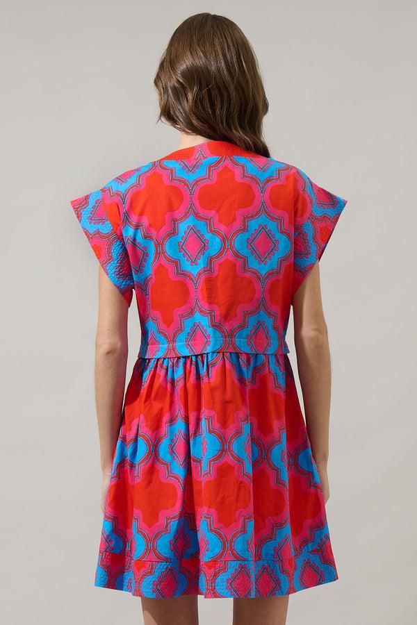 Sugarlips Devany Jolene Trapeze Mini Dress