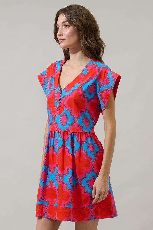 Sugarlips Devany Jolene Trapeze Mini Dress